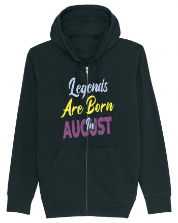 Legends Are Born In August Black