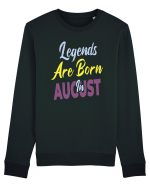 Legends Are Born In August Bluză mânecă lungă Unisex Rise