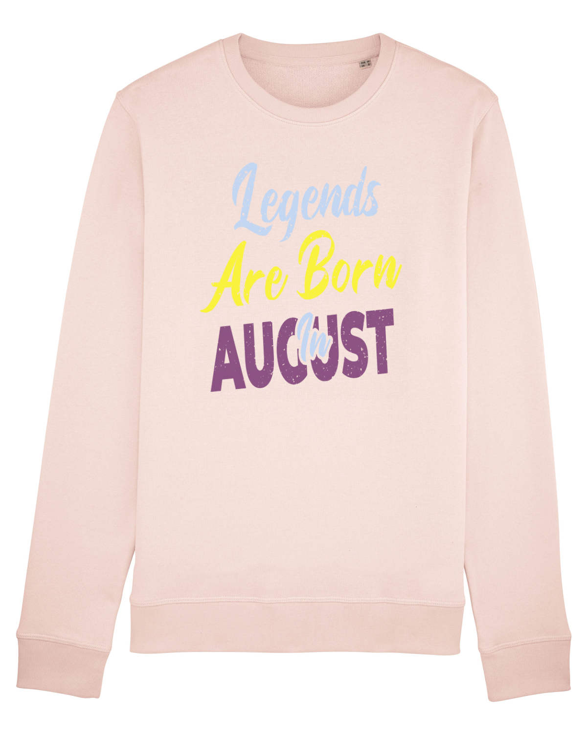 Bluză mânecă lungă Unisex Rise Candy Pink