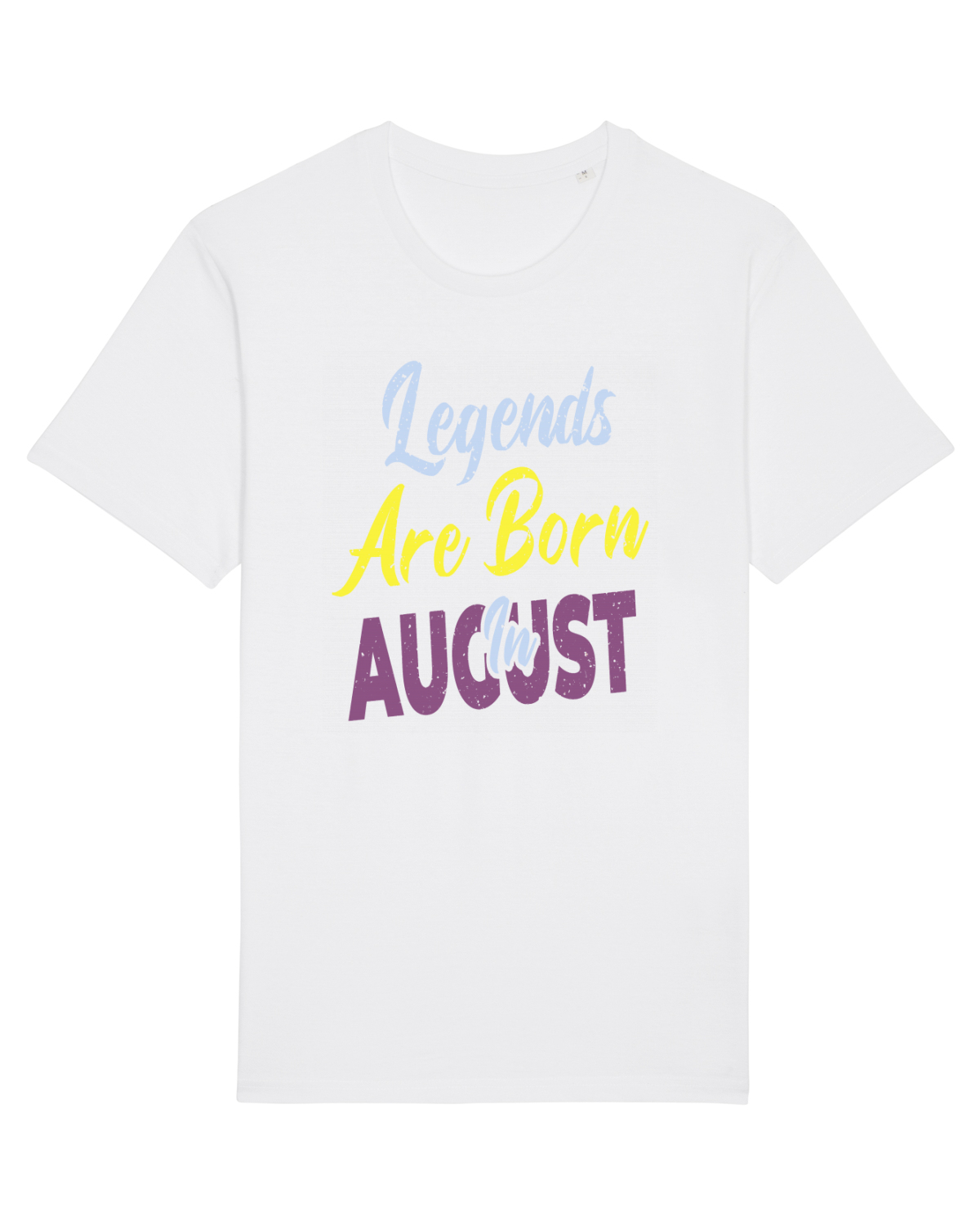 Tricou mânecă scurtă Unisex Rocker White