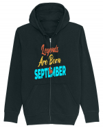 Legends Are Born In September Hanorac cu fermoar Unisex Connector