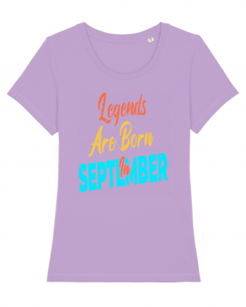 Legends Are Born In September Lavender Dawn