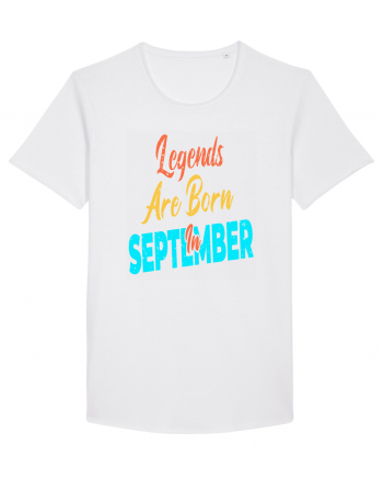 Legends Are Born In September White