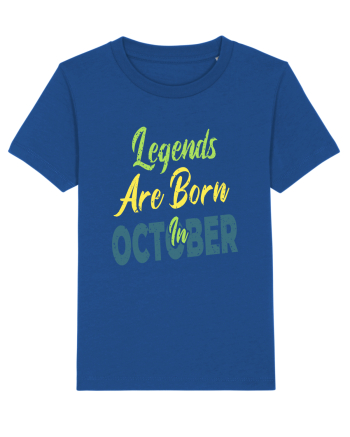 Legends Are Born In October Majorelle Blue