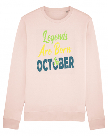 Legends Are Born In October Candy Pink