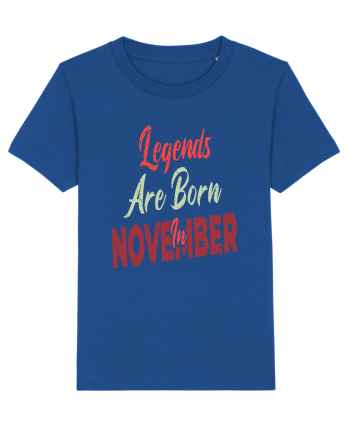 Legends Are Born In November Majorelle Blue