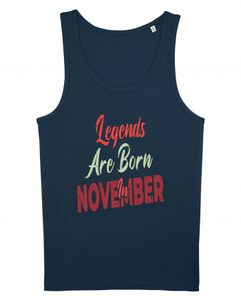 Legends Are Born In November Navy