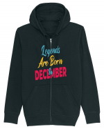 Legends Are Born In December Hanorac cu fermoar Unisex Connector