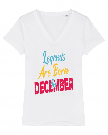 Legends Are Born In December White