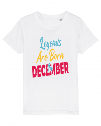 Legends Are Born In December White