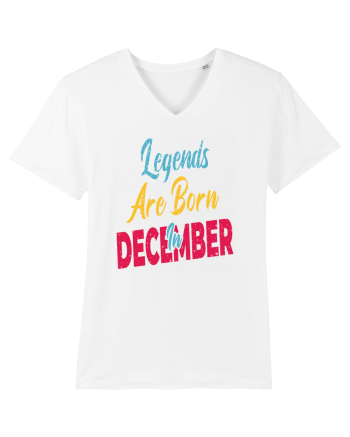 Legends Are Born In December White