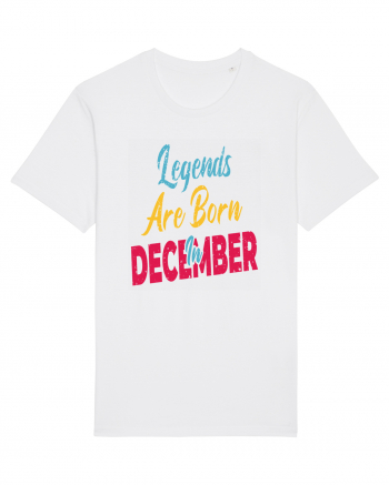 Legends Are Born In December White