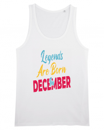 Legends Are Born In December White