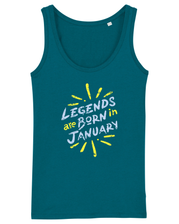Legends Are Born In January Ocean Depth