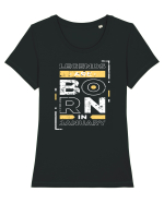 Legends Are Born In January Tricou mânecă scurtă guler larg fitted Damă Expresser