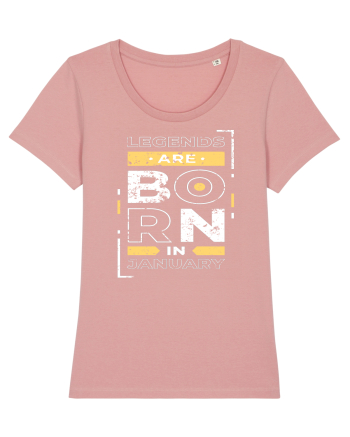 Legends Are Born In January Canyon Pink