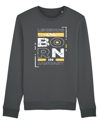 Legends Are Born In January Anthracite