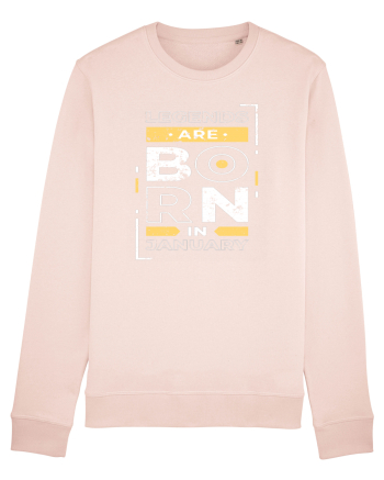 Legends Are Born In January Candy Pink
