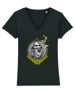 Dollar Clown Tricou mânecă scurtă guler V Damă Evoker