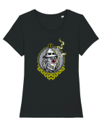 Dollar Clown Tricou mânecă scurtă guler larg fitted Damă Expresser
