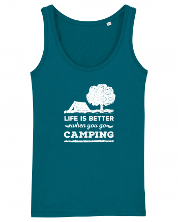 Life is Better When You Go Camping Ocean Depth