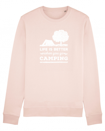 Life is Better When You Go Camping Candy Pink