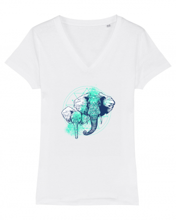 Magical Elephants White