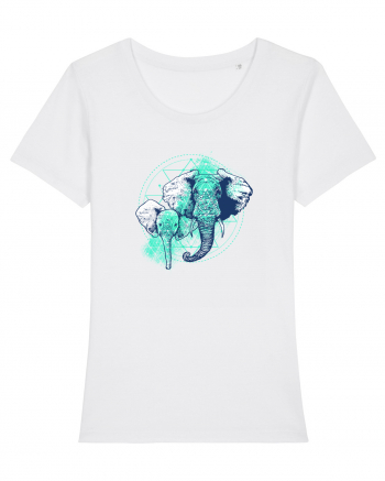 Magical Elephants White