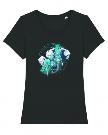 Magical Elephants Black