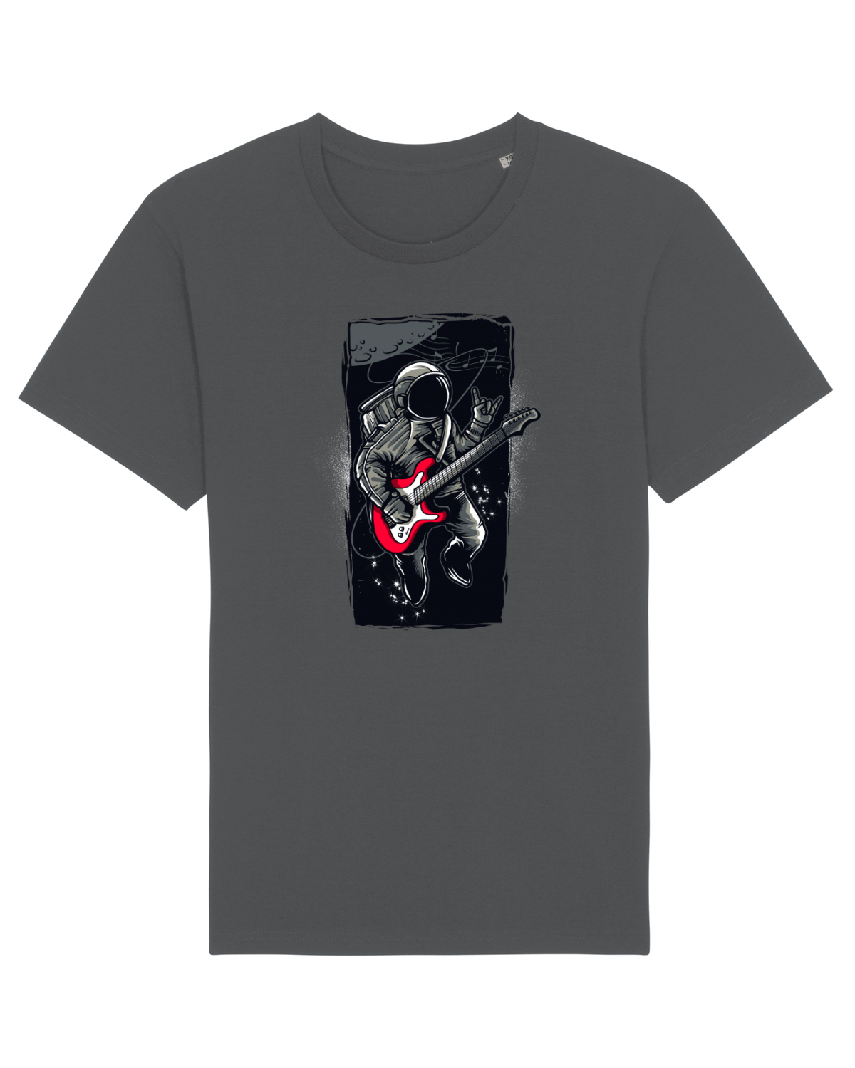 Tricou mânecă scurtă Unisex Rocker Anthracite