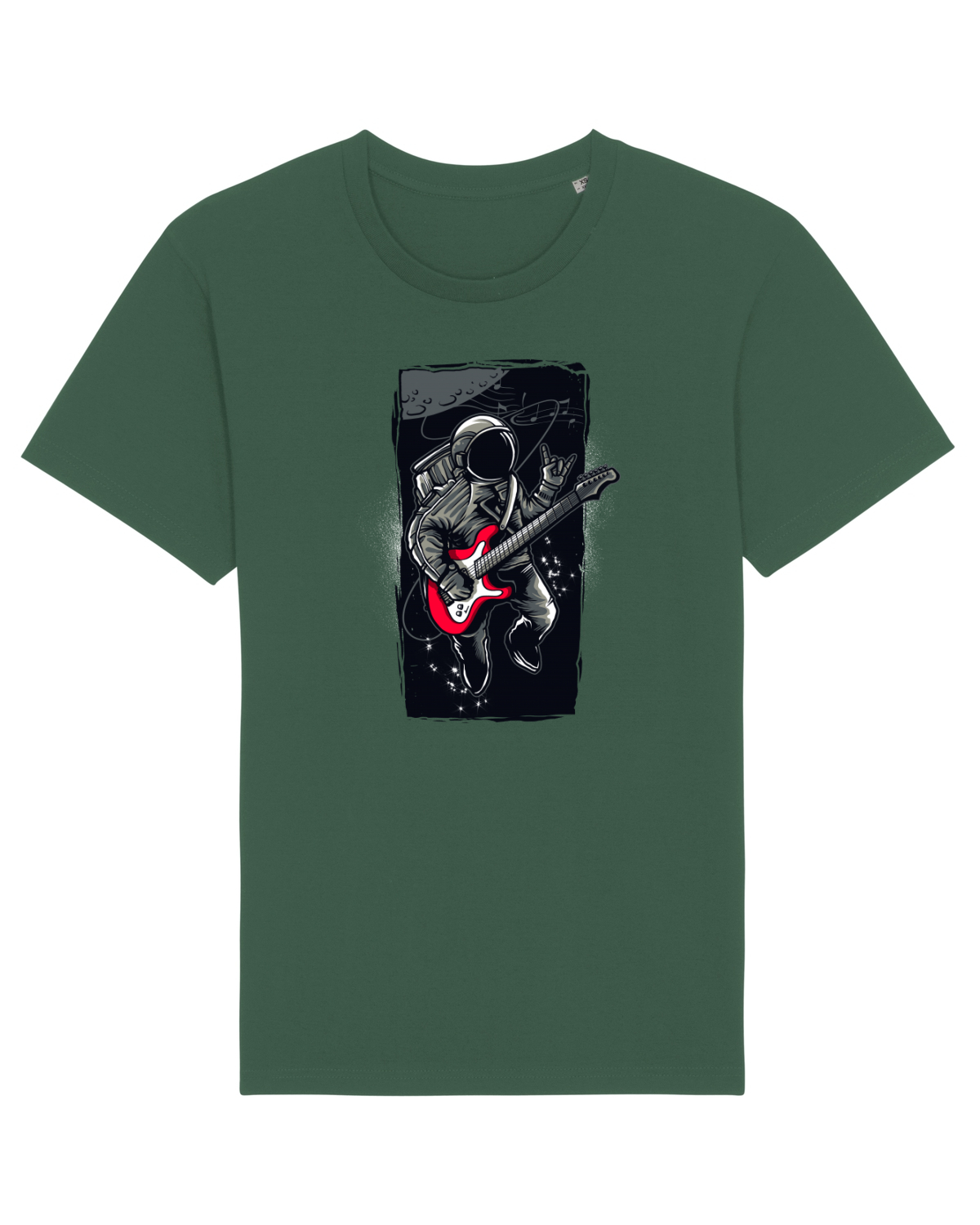 Tricou mânecă scurtă Unisex Rocker Bottle Green