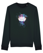 Painted Air Balloon Bluză mânecă lungă Unisex Rise