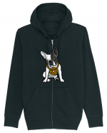 Golden Boston Terrier Hanorac cu fermoar Unisex Connector