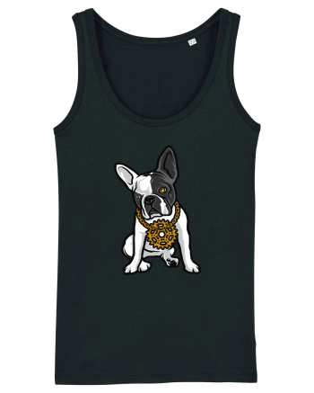 Golden Boston Terrier Black