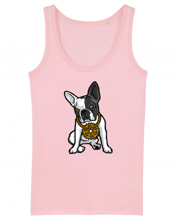 Golden Boston Terrier Cotton Pink