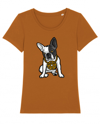 Golden Boston Terrier Roasted Orange