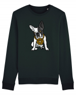 Golden Boston Terrier Bluză mânecă lungă Unisex Rise