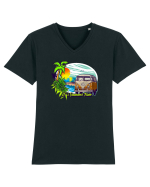 It's Summer Time Tricou mânecă scurtă guler V Bărbat Presenter
