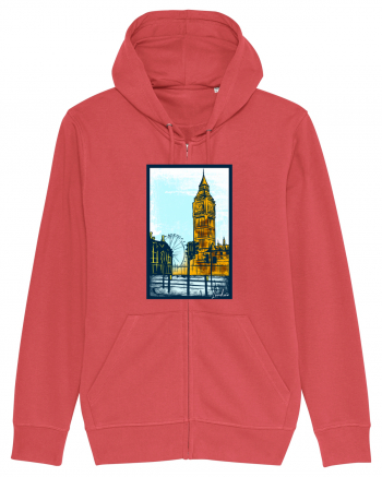 London Big Ben Carmine Red