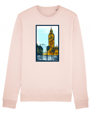 London Big Ben Candy Pink