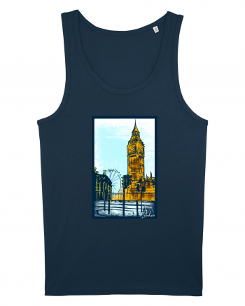 London Big Ben Navy