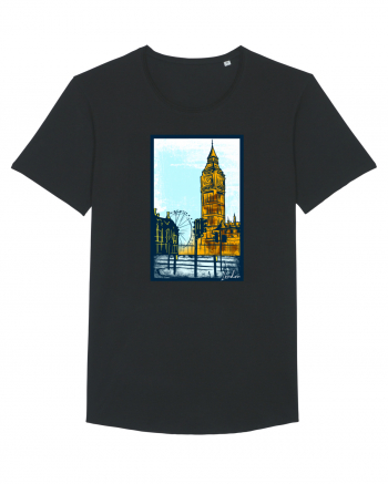 London Big Ben Black