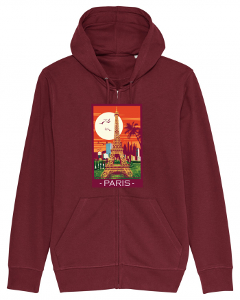 Paris With Love Burgundy