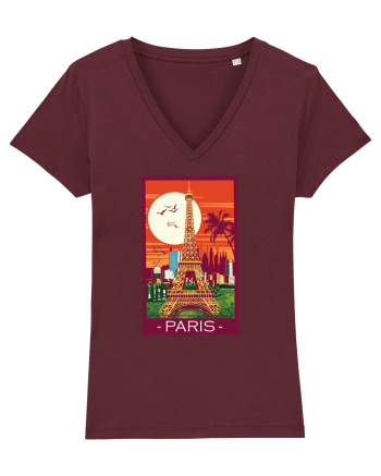 Paris With Love Burgundy