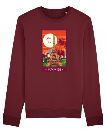 Paris With Love Burgundy