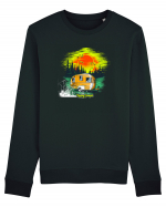 Happy Camper Bluză mânecă lungă Unisex Rise