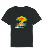 Happy Camper Tricou mânecă scurtă Unisex Rocker