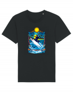 Big Waves Surfing Tricou mânecă scurtă Unisex Rocker