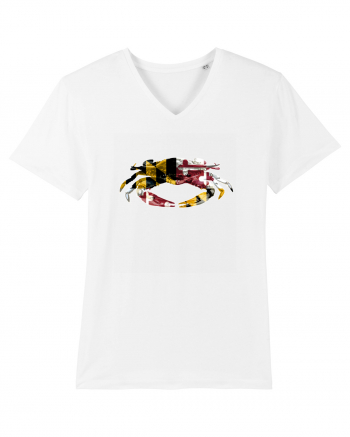 Flag Crab White