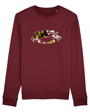 Flag Crab Burgundy